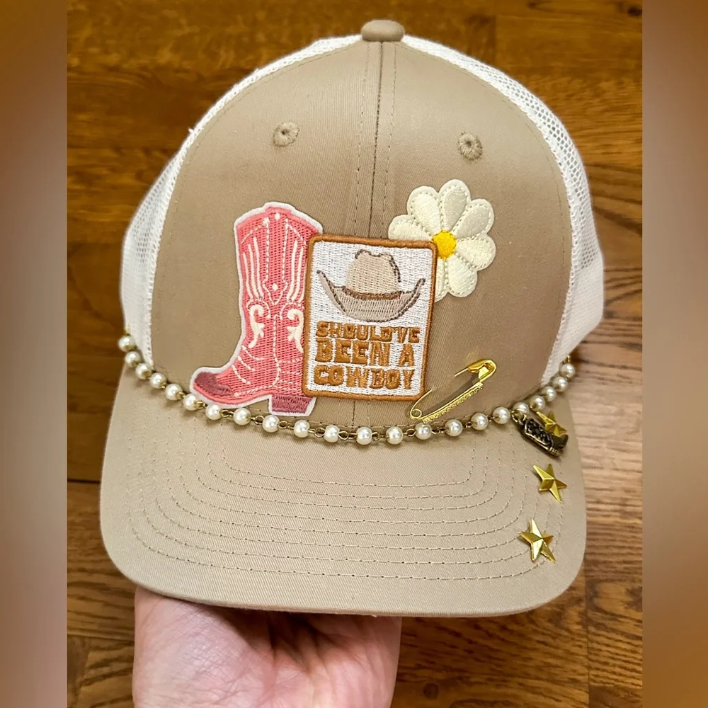NWT Country Cowboy Trucker Hat - Picture 2 of 12